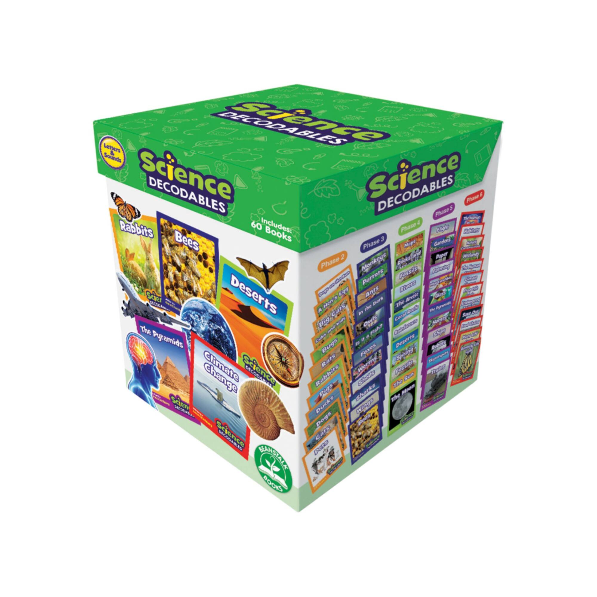 Junior Learning Science Decodables Non-Fiction Boxed Educational Learning Set